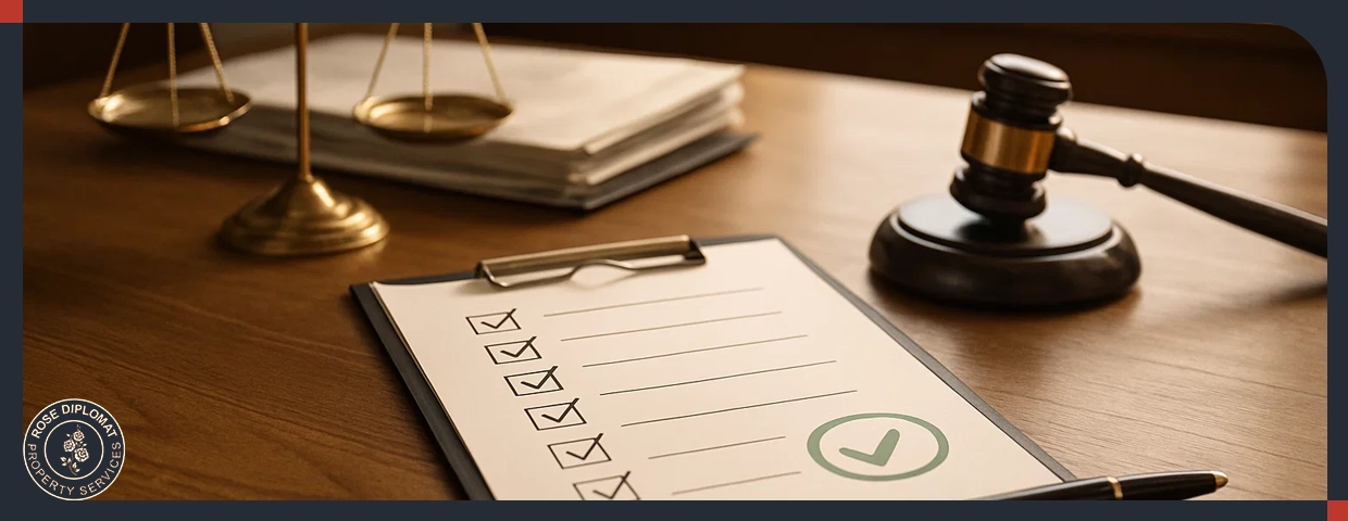 نمونه چک‌لیست حقوقی سریع برای تنظیم قرار داد اجاره