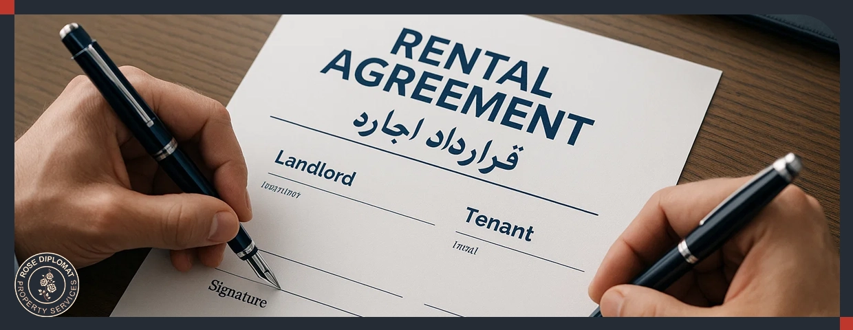 ساختار پیشنهادی الگوی دو‌زبانه قرارداد اجاره