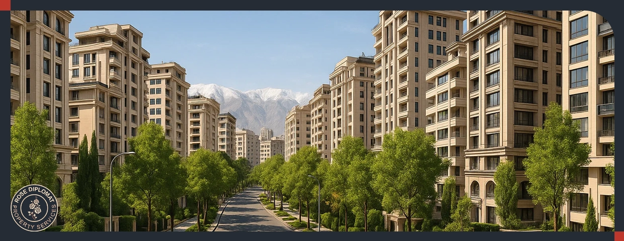 مناطق محبوب برای اجاره خانه به خارجیها در تهران