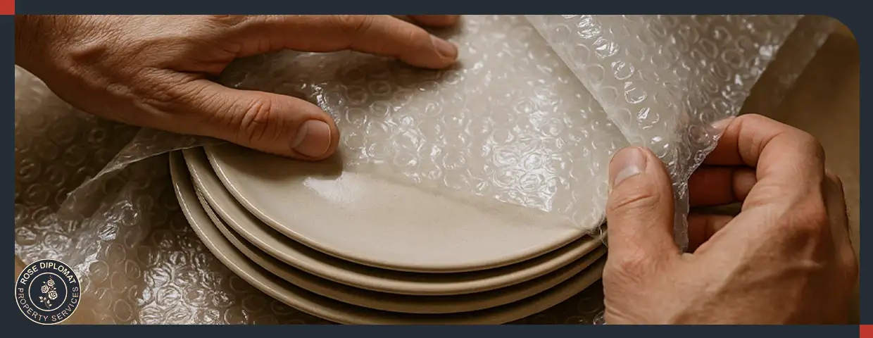 بسته بندی وسایل شکستنی