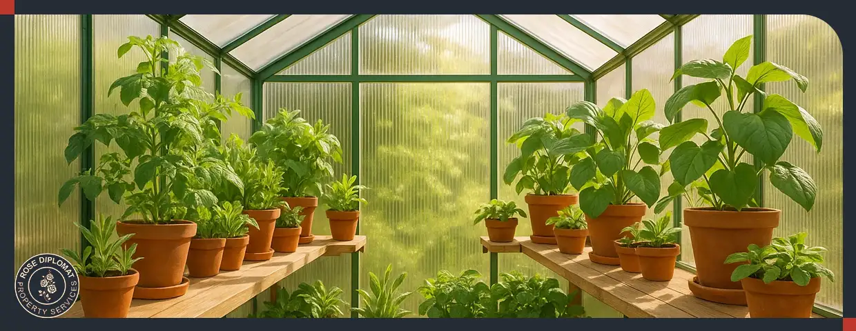 گلخانه چوبی خانگی