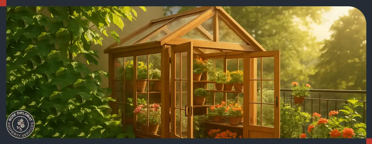 هزینه ساخت گلخانه خانگی