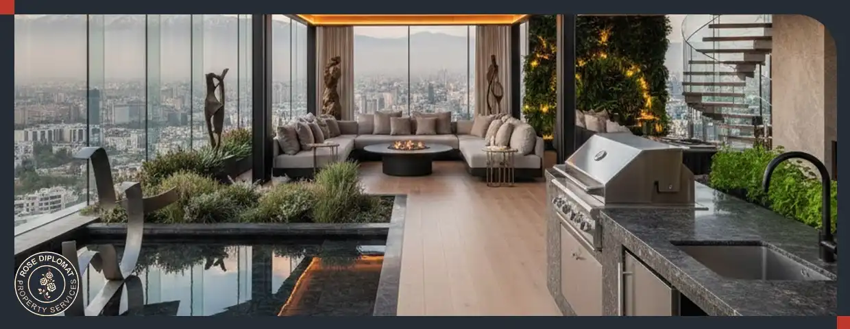 امکانات لوکس پنت هاوس